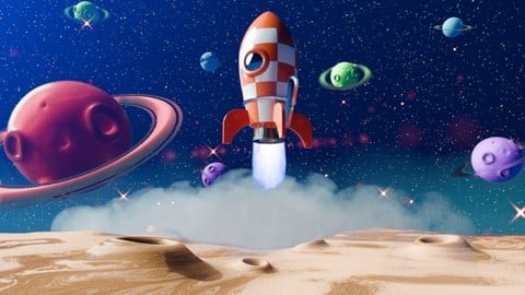 Blender Space Adventure: 3D Modeling & Animation