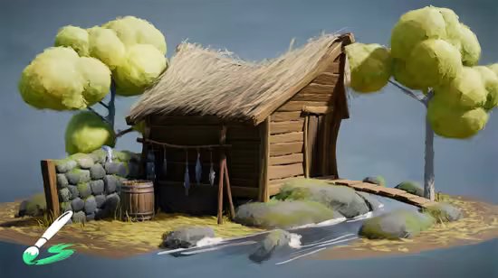 Stylized Rendering with Brushstrokes