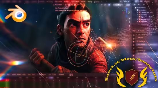 3D Character Modelling, Animation and Rigging Using Blender