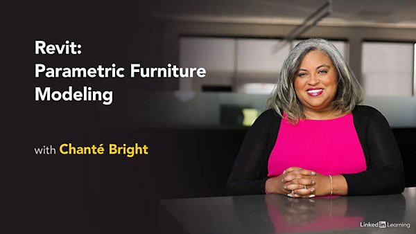 Lynda – Revit: Parametric Furniture Modeling  第1张