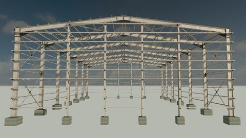 Revit 2022: Complete Steel Structure Warehouse Modeling  第1张