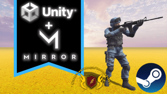 Unity Multiplayer Fps Game: Steam & Mirror (No CCU limit)  第1张
