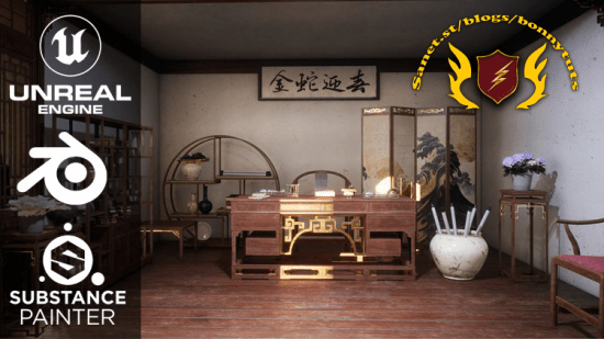 Creating a Traditional Chinese Room Environment in UE5  第1张