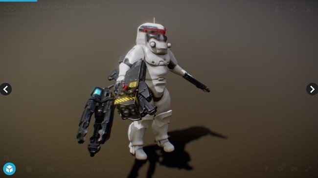 Unity Asset Sci Fi Characters Mega Pack Vol 2  第1张