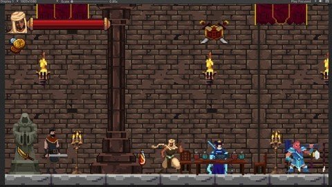 Learn To Create Advance Side Scroller Game With Unity & C#  第1张