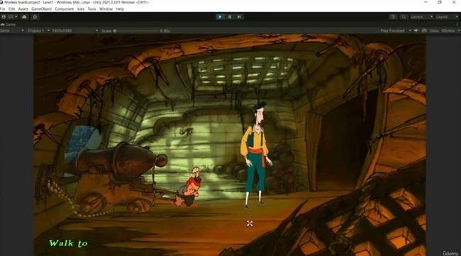 Unity 2D Advance Point and Click Game(Like Monkey Island)  第1张