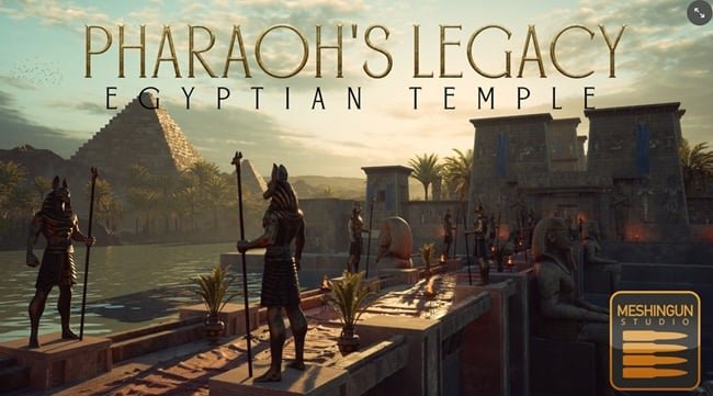 Fab – Pharaoh’s Legacy: Egyptian Temple Megapack UE5