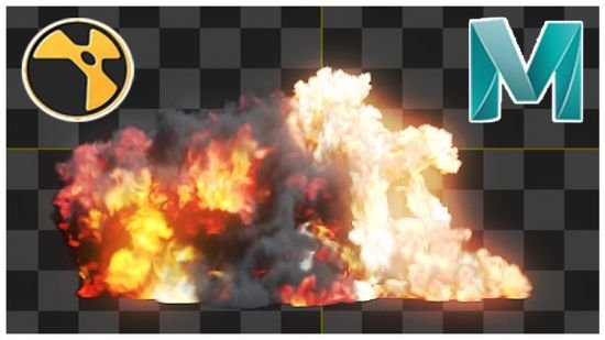 Let’s Create Explosion in Maya & Composite Nuke  第1张