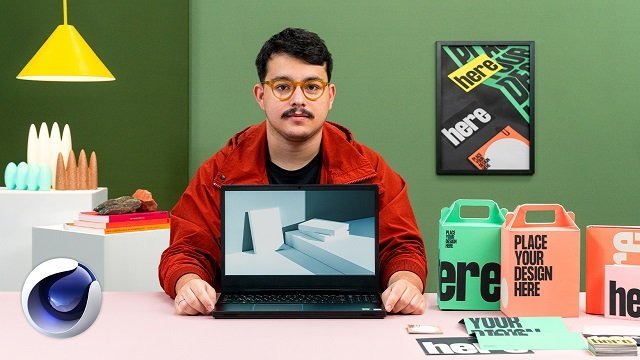 Domestika – 3D Mock-up Creation with Cinema 4D  第1张