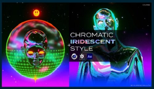 Skillshare – 3D Chromatic Iridescent Animation Style in Cinema4D Octane Render  第1张