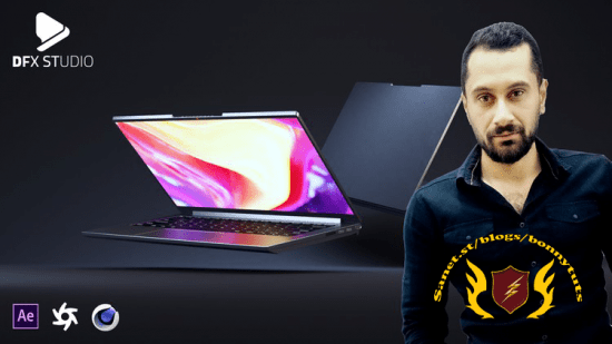 Cinema 4D : How to create a 3D Laptop Promo  第1张