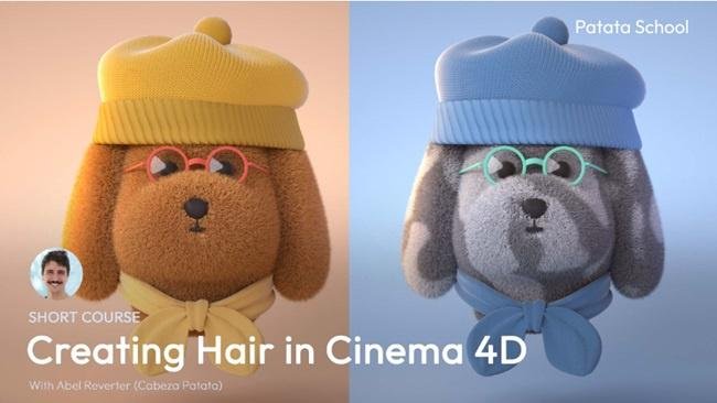 Patata School – Creating Hair in Cinema 4D  第1张