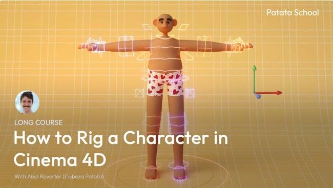 Patata School – How to Rig a Character in Cinema 4D  第1张