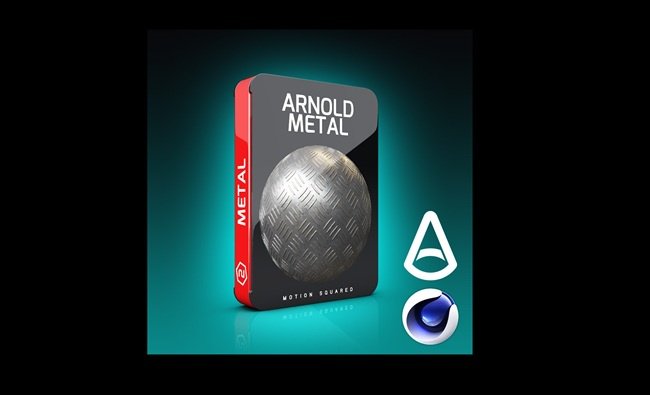Motion Squared – Arnold Metal Materials for Cinema 4D