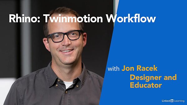 Lynda – Rhino: Twinmotion Workflow  第1张