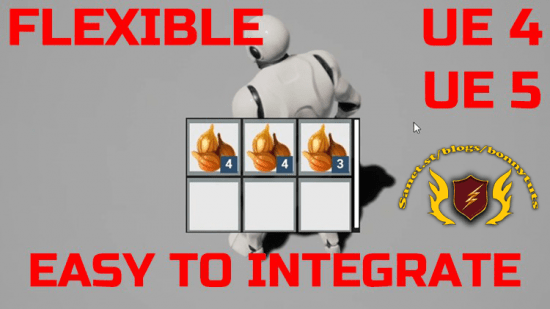 UNREAL ENGINE 4 5 – Create own INVENTORY system for RPG game  第1张