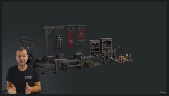 Blender to Unreal Engine Become a Dungeon Prop Artist  第1张