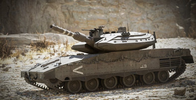 Merkava Mk. 4 – Advanced Tank Blueprint v4.25-4.27, 5.0-5.1  第1张