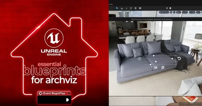 Dviz – Essential Blueprints for Archviz  第1张