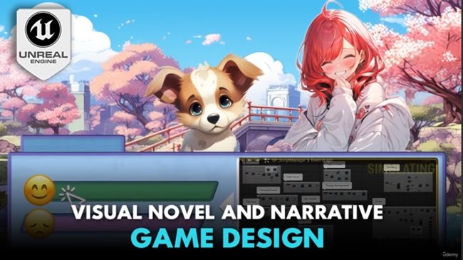 Unreal Engine 5 Visual Novel and Narrative Game Design  第1张