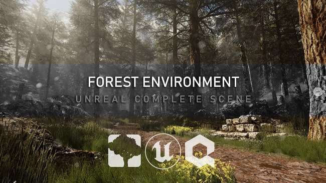Artstation – Unreal Complete Scene Forest Environment  第1张