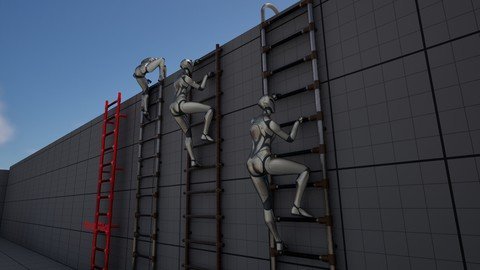 Unreal Engine 5:Enhance Animation Skill With Ladder Climbing  第1张