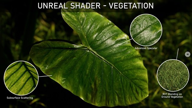 Artstation – Unreal Shader : Vegetation  第1张