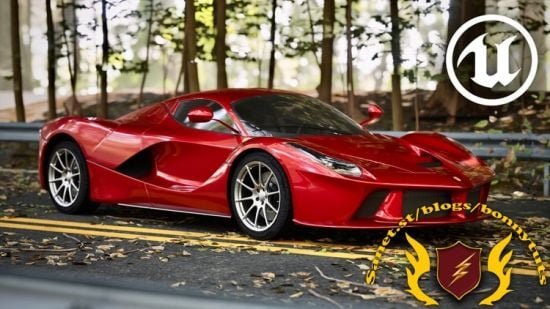 Unreal Engine 5: Realistic Automotive Visualization Renders  第1张