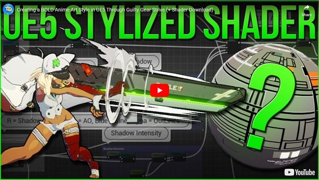 Gumroad – GG Shader for Unreal Engine 5.0 (Stylized UE5 Systems + Tutorial)  第1张