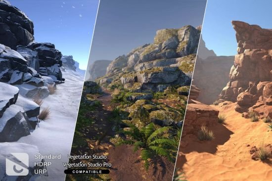 Unity Asset – PBR Rocks – Nature Pack v2.7