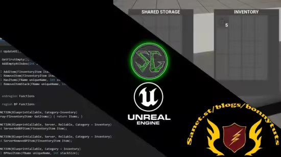 Unreal Engine Multiplayer C++ Inventory, Crafting, Building