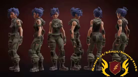 Character creation for Unreal Engine