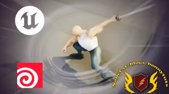 Unreal Engine Niagara Combat Sweep VFX