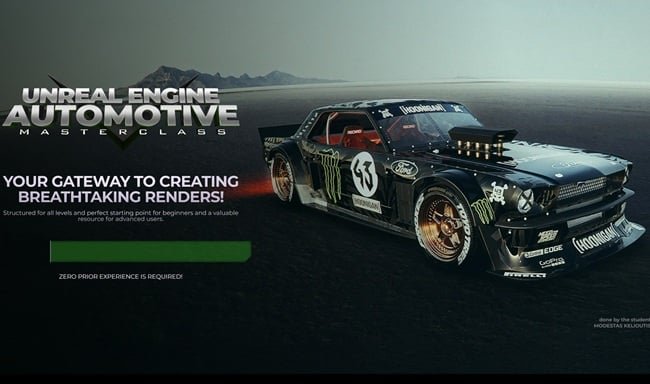 Unreal Engine Automotive Masterclass – Allan Portilho
