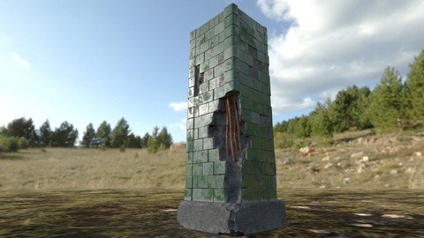 Create A Prop For Vfx Pipeline With Maya, Zbrush, Substance  第1张