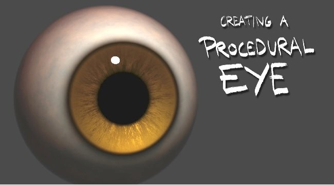 Gumroad – Creating a Procedural Eye in Maya  第1张