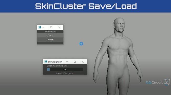 CGCircuit – The Fastest SkinCluster Export/Import  第1张