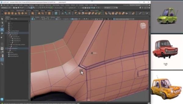 Skillshare – Stylized Car Modeling In Autodesk Maya  第1张