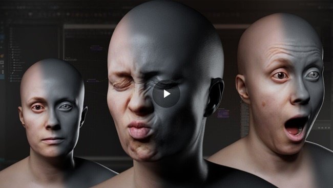 The Gnomon Workshop – Creating Facial Blendshapes Using Photogrammetry