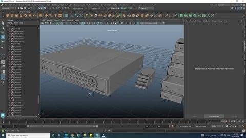 Learn Autodesk Maya Last Edition From Scratch