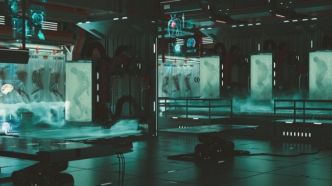 Creating A Si-fi Environment – Bio Lab