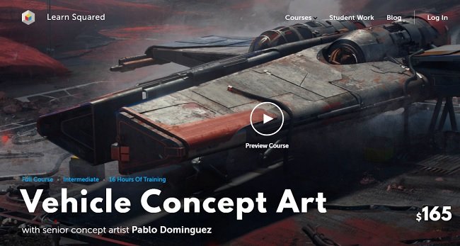 Learn Squared – Vehicle Concept Art  第1张