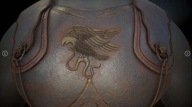 Flippednormals – 20 IMM Brush Animal Ornament + PBR Texture ( 2 Types ) UV  第1张