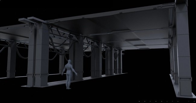 Gumroad – The Encounter ZBrush Environment Blockout and Render  第1张