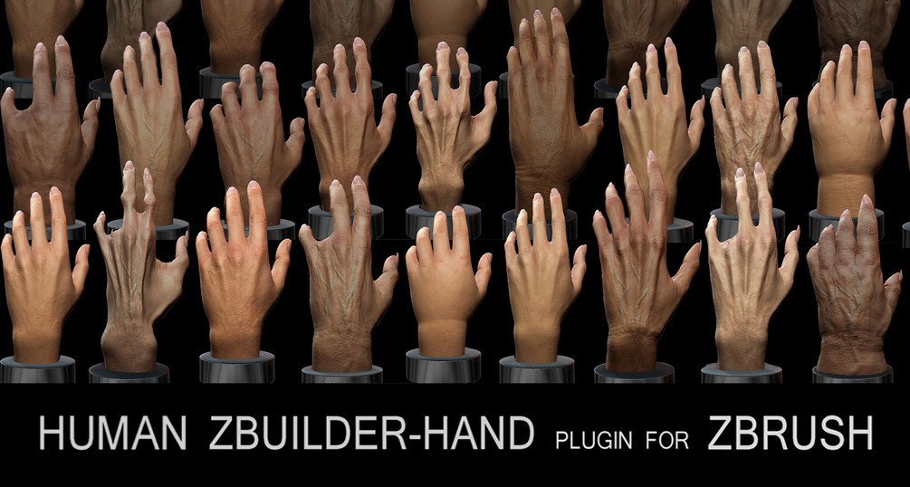 Artstation – Human Zbuilder Hand  第1张