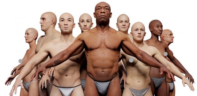 3D Scan Store – 10 x Animation Ready Body Pack  第1张