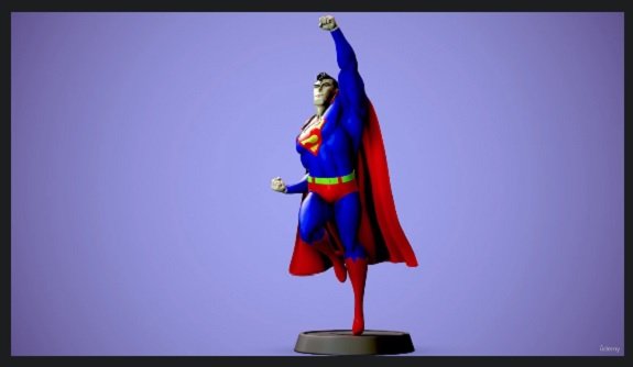 Stylized Superman Zbrush and Marmoset Toolbag 4 Course  第1张