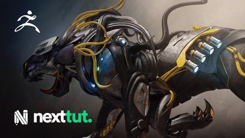 Hard Surface Creature Creation In Zbrush | Intermediate User  第1张