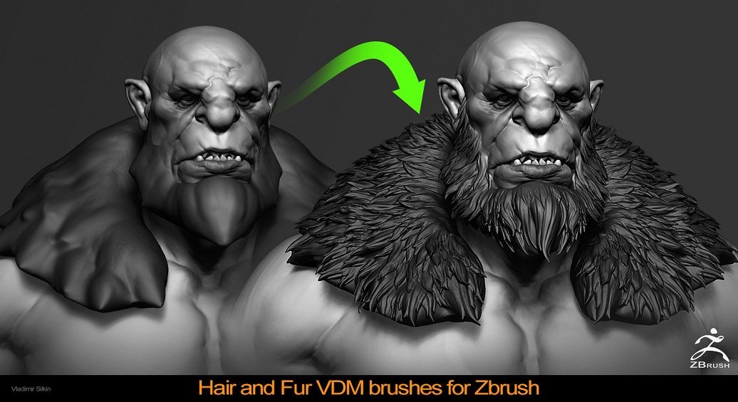 ArtStation – Hair and Fur VDM Brushes
