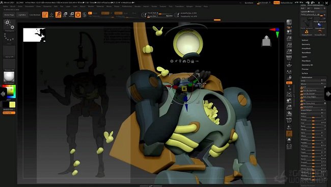 The Gnomon Workshop – Sculpting with ZModeler  第1张